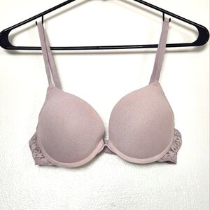 H&M Lace Demi Bra- Light Pink